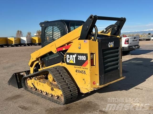 CAT 289D Krautuvai su šoniniu pasukimu