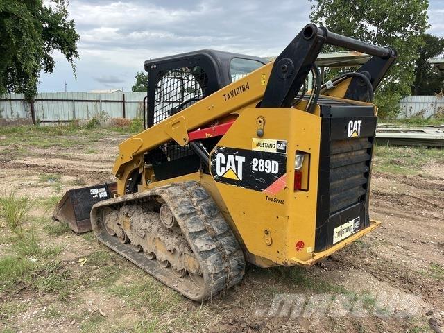 CAT 289D Krautuvai su šoniniu pasukimu