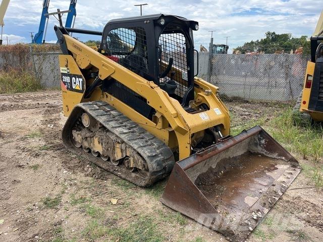 CAT 289D Krautuvai su šoniniu pasukimu