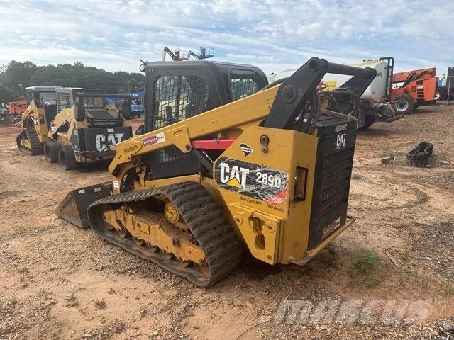 CAT 289D Krautuvai su šoniniu pasukimu