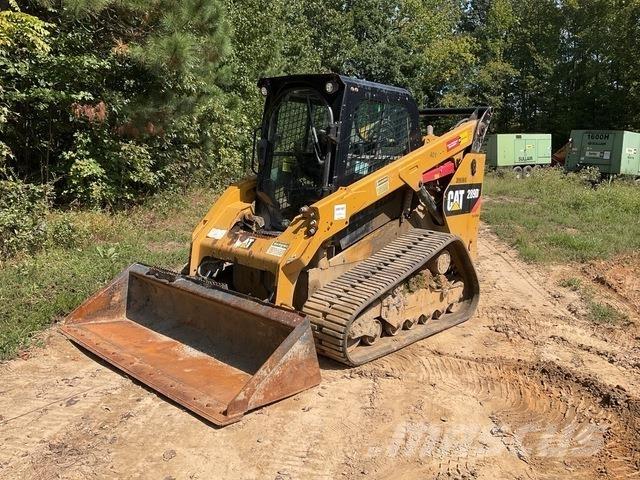 CAT 289D Krautuvai su šoniniu pasukimu