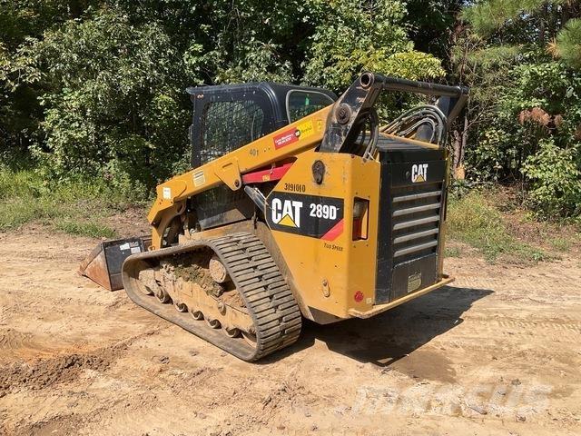CAT 289D Krautuvai su šoniniu pasukimu