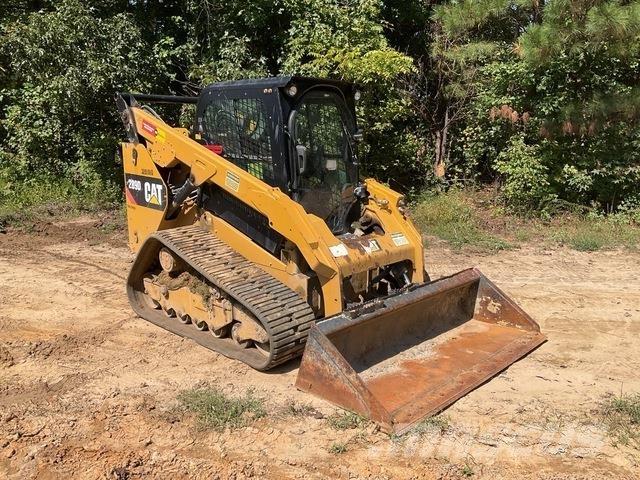 CAT 289D Krautuvai su šoniniu pasukimu