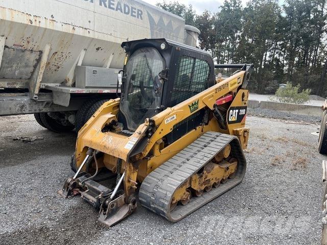 CAT 289D Krautuvai su šoniniu pasukimu
