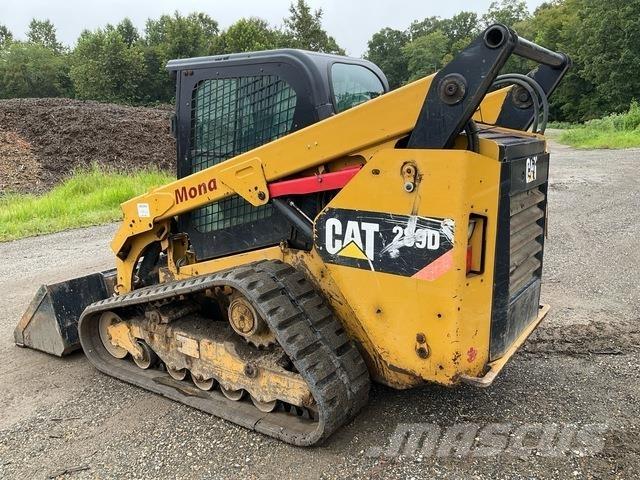 CAT 289D Krautuvai su šoniniu pasukimu