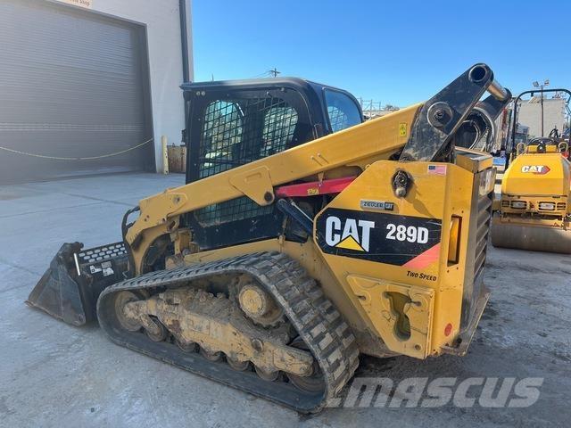 CAT 289D Krautuvai su šoniniu pasukimu
