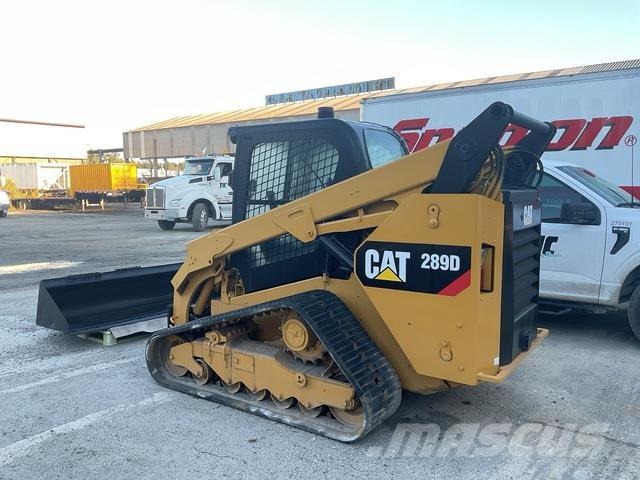 CAT 289D Krautuvai su šoniniu pasukimu