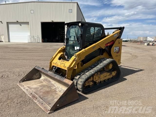 CAT 289D3 Krautuvai su šoniniu pasukimu