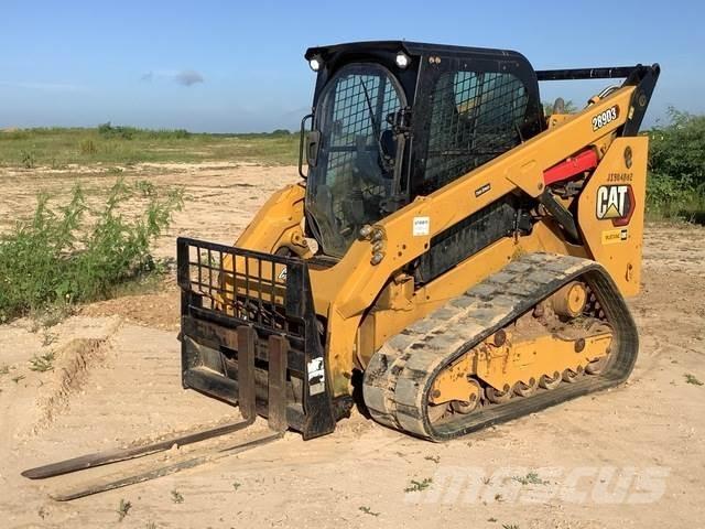CAT 289D3 Krautuvai su šoniniu pasukimu