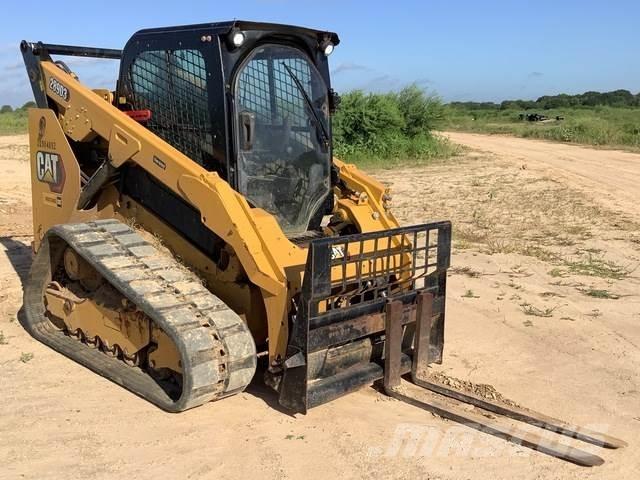 CAT 289D3 Krautuvai su šoniniu pasukimu