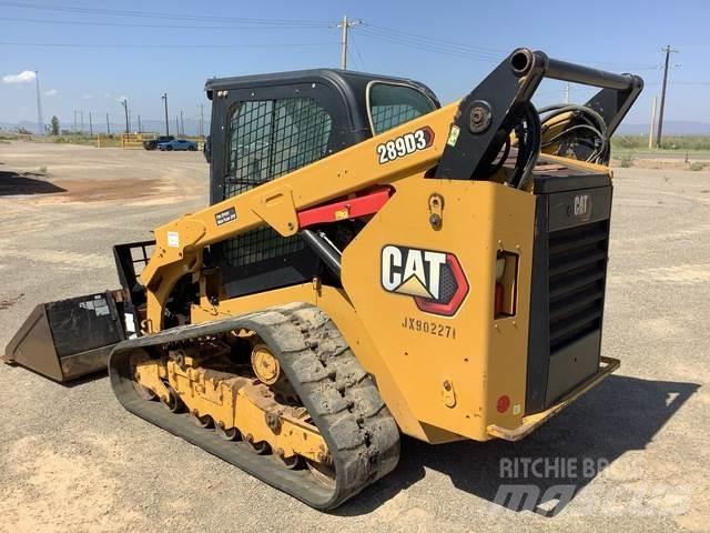 CAT 289D3 Krautuvai su šoniniu pasukimu