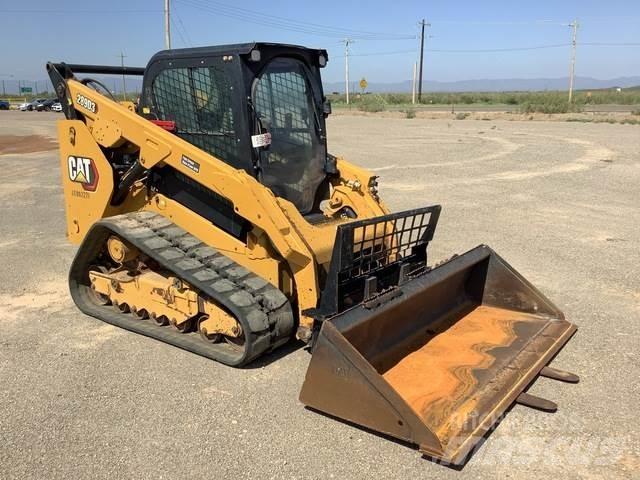 CAT 289D3 Krautuvai su šoniniu pasukimu