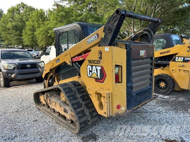 CAT 289D3 Krautuvai su šoniniu pasukimu