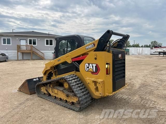 CAT 289D3 Krautuvai su šoniniu pasukimu