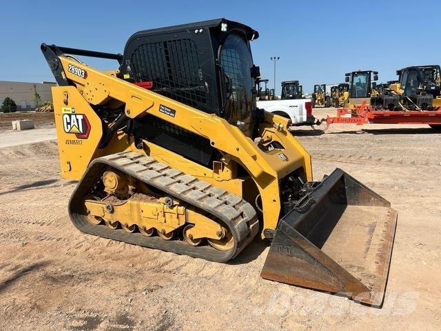 CAT 289D3 Krautuvai su šoniniu pasukimu