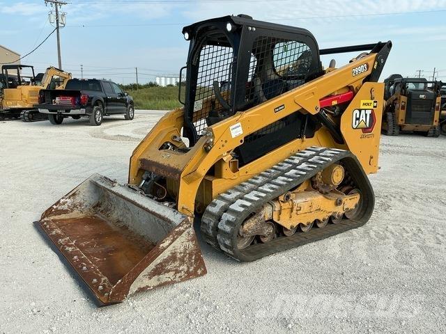 CAT 289D3 Krautuvai su šoniniu pasukimu