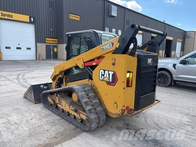 CAT 289D3 Krautuvai su šoniniu pasukimu