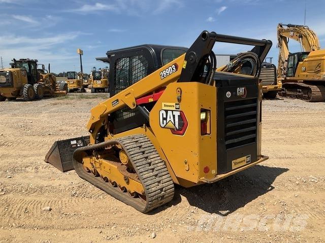 CAT 289D3 Krautuvai su šoniniu pasukimu