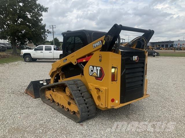 CAT 289D3 Krautuvai su šoniniu pasukimu