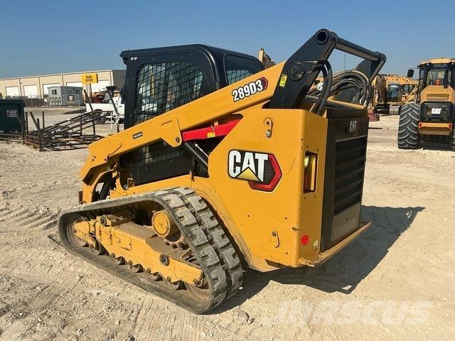CAT 289D3 Krautuvai su šoniniu pasukimu