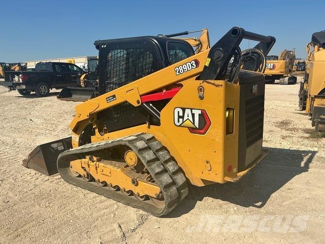 CAT 289D3 Krautuvai su šoniniu pasukimu