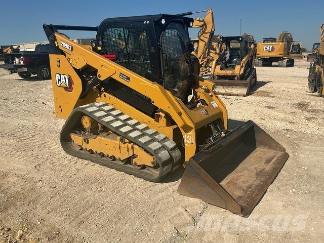CAT 289D3 Krautuvai su šoniniu pasukimu