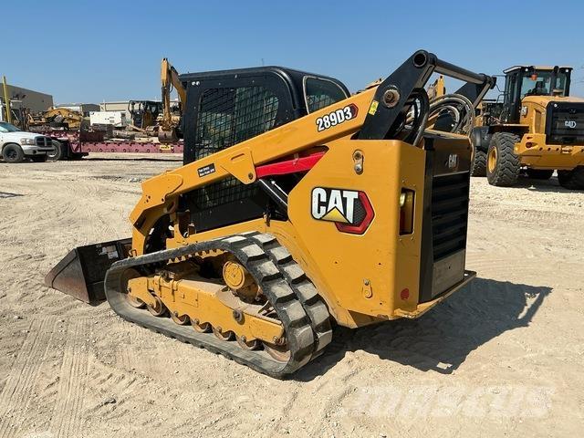 CAT 289D3 Krautuvai su šoniniu pasukimu