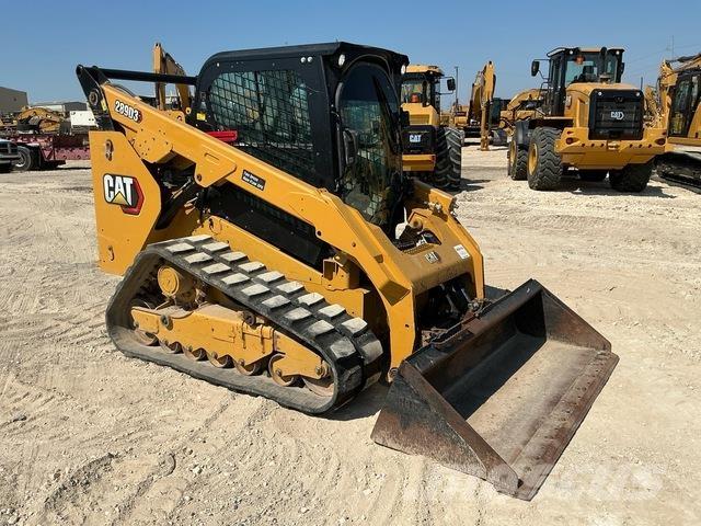 CAT 289D3 Krautuvai su šoniniu pasukimu