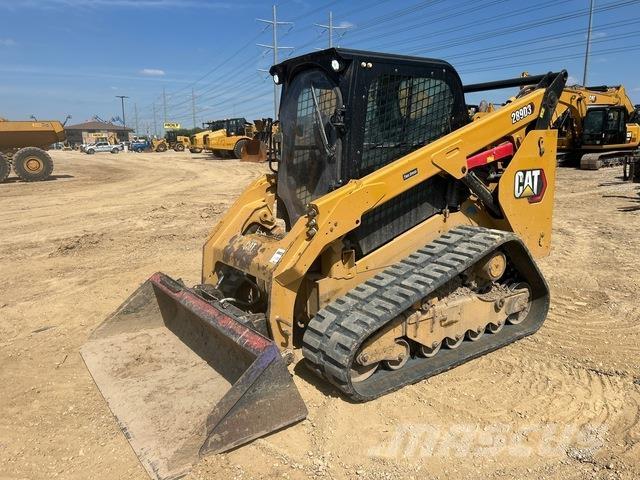 CAT 289D3 Krautuvai su šoniniu pasukimu