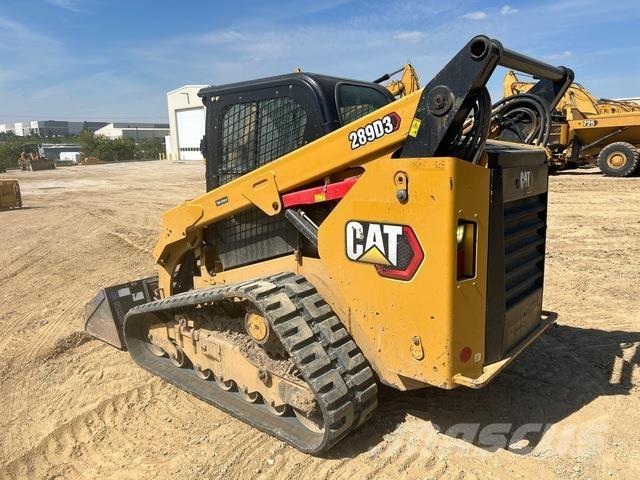 CAT 289D3 Krautuvai su šoniniu pasukimu