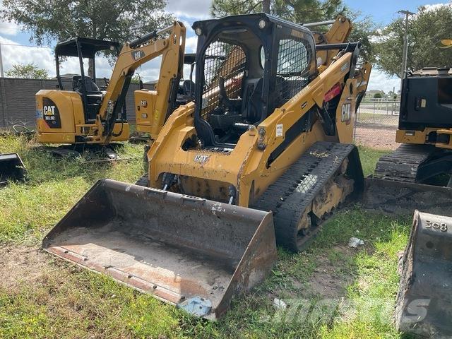 CAT 289D3 Krautuvai su šoniniu pasukimu