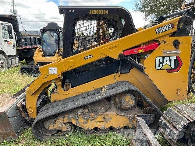 CAT 289D3 Krautuvai su šoniniu pasukimu