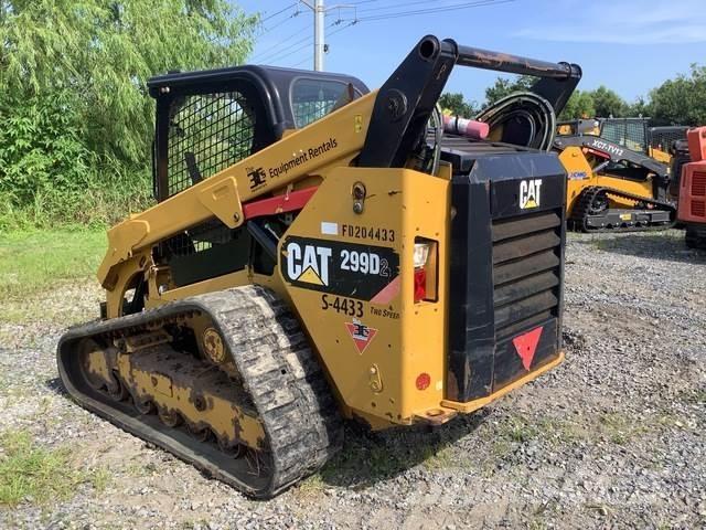 CAT 299D2 Krautuvai su šoniniu pasukimu