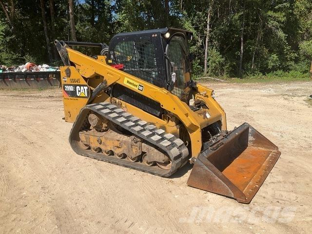 CAT 299D2 Krautuvai su šoniniu pasukimu