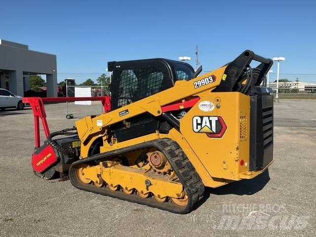 CAT 299D3 Krautuvai su šoniniu pasukimu