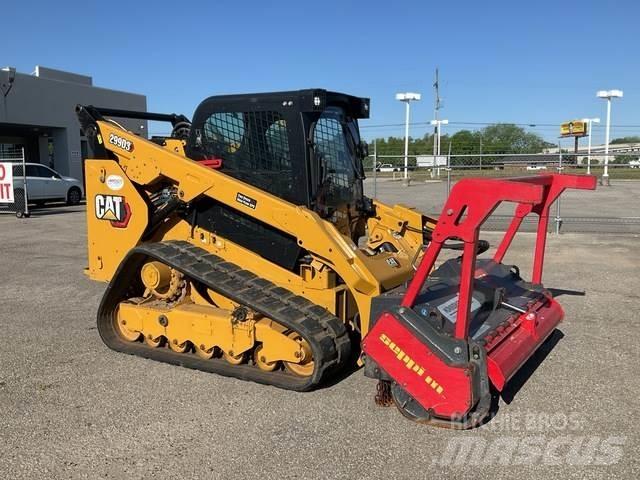 CAT 299D3 Krautuvai su šoniniu pasukimu