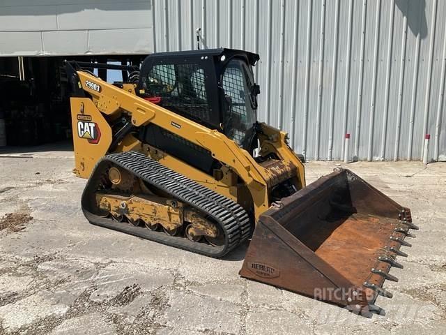 CAT 299D3 Krautuvai su šoniniu pasukimu
