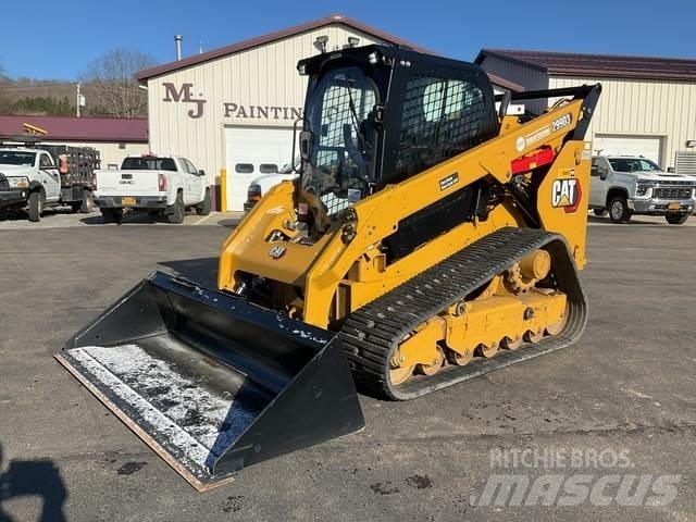 CAT 299D3 Krautuvai su šoniniu pasukimu