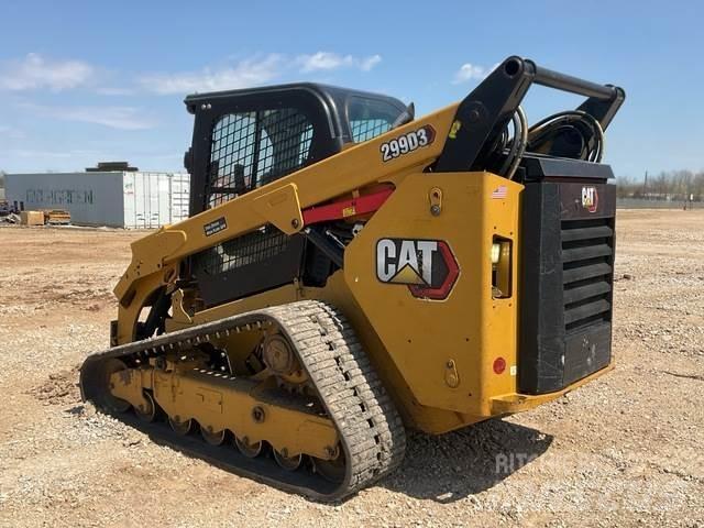 CAT 299D3 Krautuvai su šoniniu pasukimu