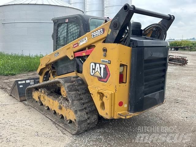 CAT 299D3 Krautuvai su šoniniu pasukimu