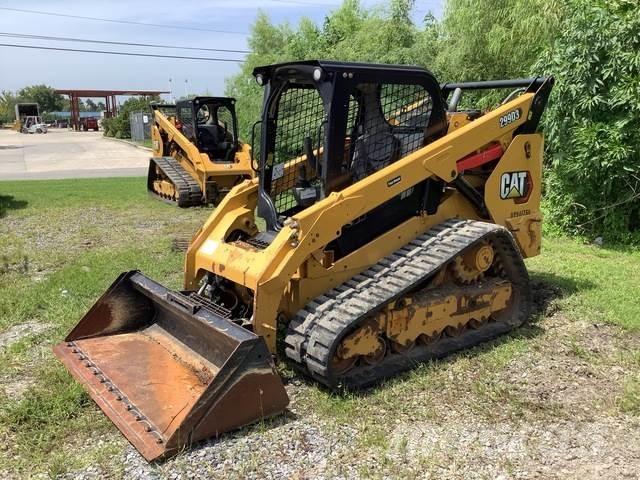 CAT 299D3 Krautuvai su šoniniu pasukimu