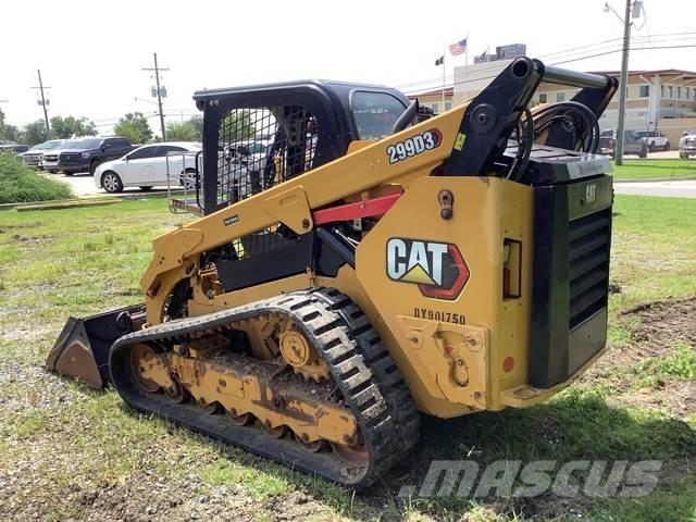 CAT 299D3 Krautuvai su šoniniu pasukimu