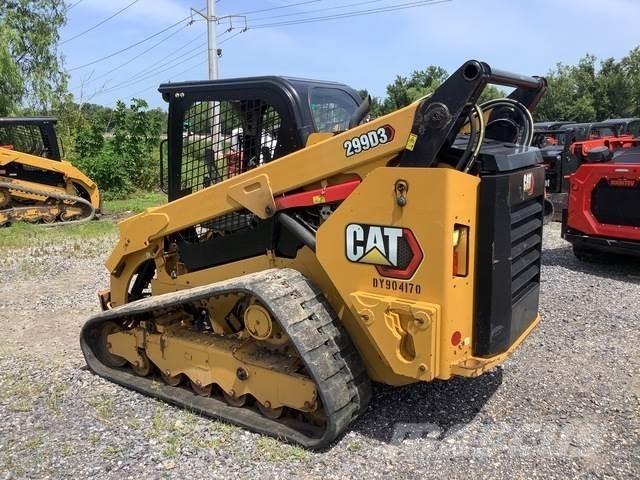 CAT 299D3 Krautuvai su šoniniu pasukimu