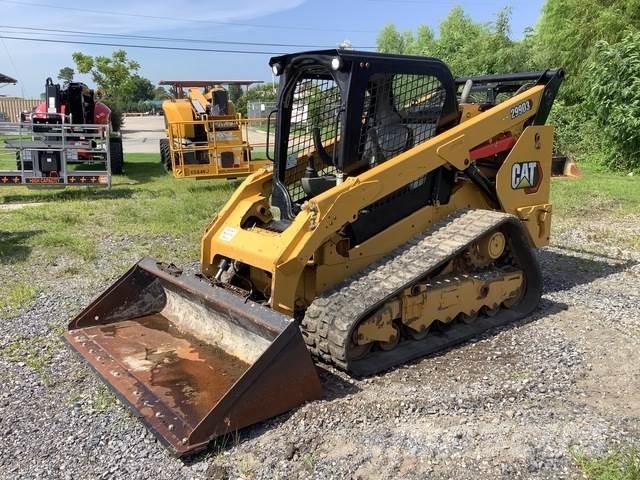 CAT 299D3 Krautuvai su šoniniu pasukimu