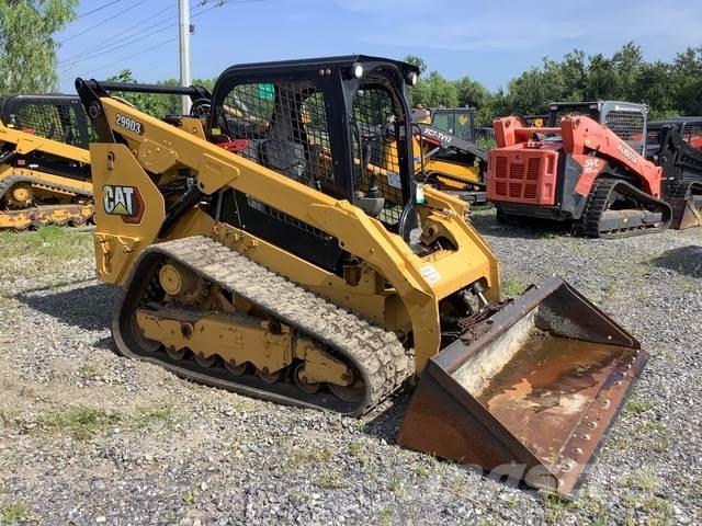 CAT 299D3 Krautuvai su šoniniu pasukimu