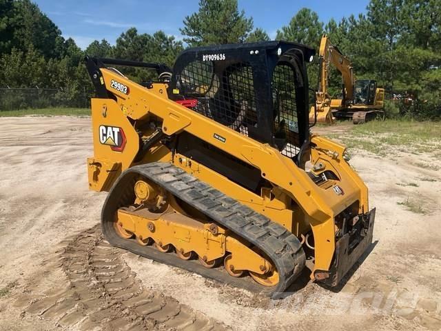 CAT 299D3 Krautuvai su šoniniu pasukimu