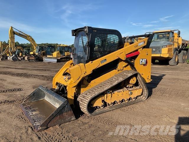 CAT 299D3 Krautuvai su šoniniu pasukimu