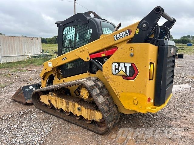 CAT 299D3 Krautuvai su šoniniu pasukimu