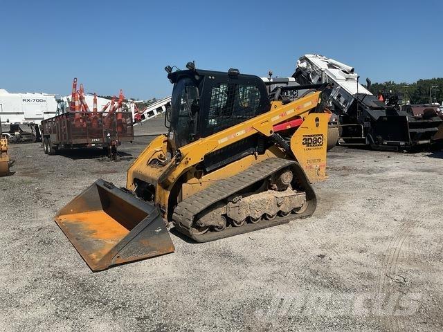 CAT 299D3 Krautuvai su šoniniu pasukimu