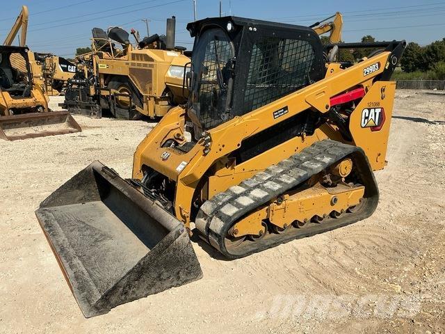 CAT 299D3 Krautuvai su šoniniu pasukimu